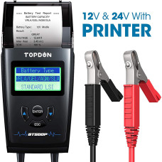 Тестер акумулятора TOPDON BT 500P12/24 В