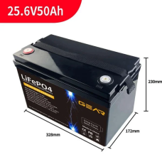 Акумуляторна батарея GEAR LiFePo4 25.6V / 50 Ah (1280Wh) (GB-LiFePo4-25.6-50)