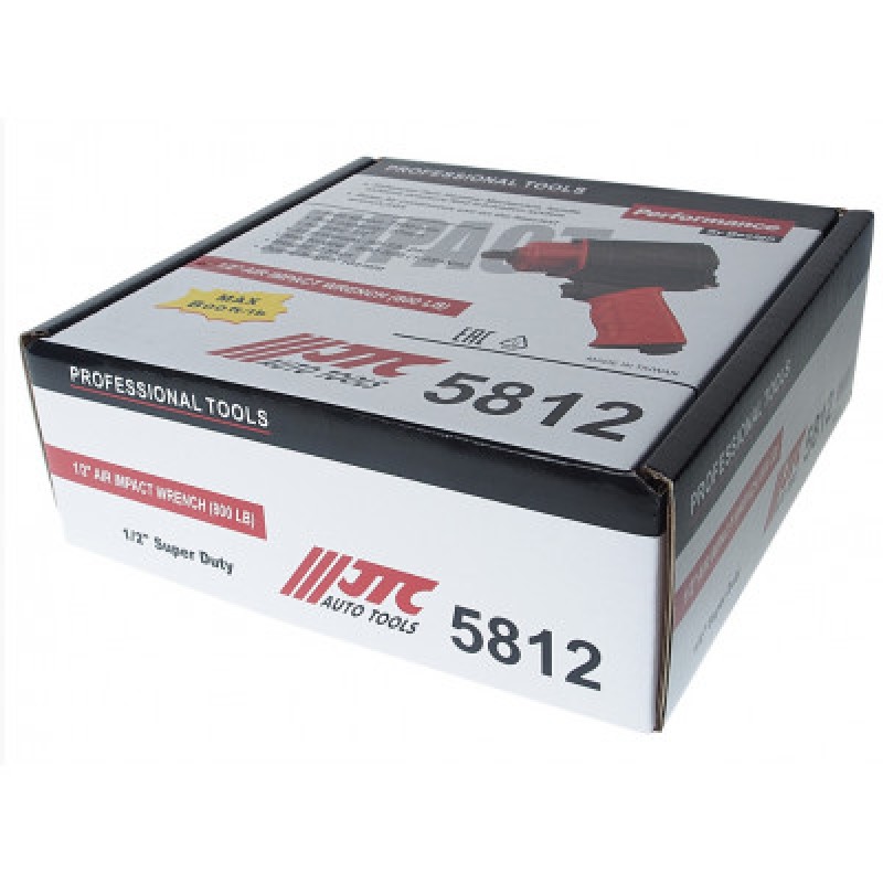 Гайковерт пневматичний 1/2" JTC