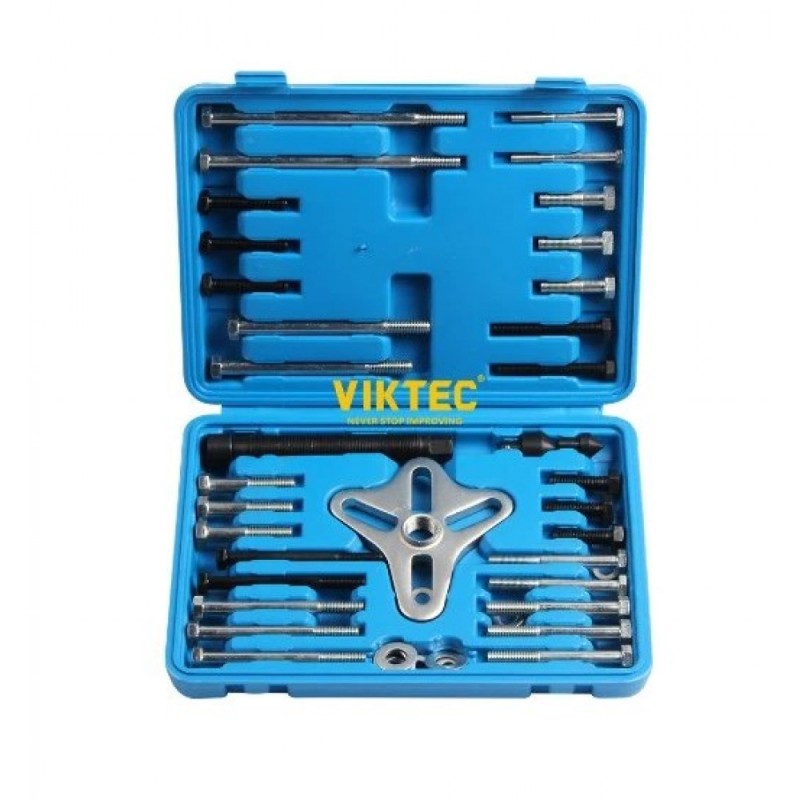 Комплект для зняття рульового колеса та шківа 46од. VIKTEC