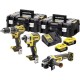 Набір з трьох інструментів безщіткових DeWALT DCK384P2T Набір з трьох інструментів безщіткових DeWALT DCK384P2T