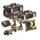 Набір з чотирьох інструментів безщіткових DeWALT DCK422P3 Набір з чотирьох інструментів безщіткових DeWALT DCK422P3