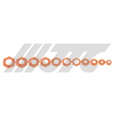 Набор магнитных вставок в торцевые головки 8-19мм, 11ед.  JTC