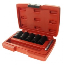 Набор головок глубоких для поврежденных болтов и гаек 1/2" 6ед.  JTC