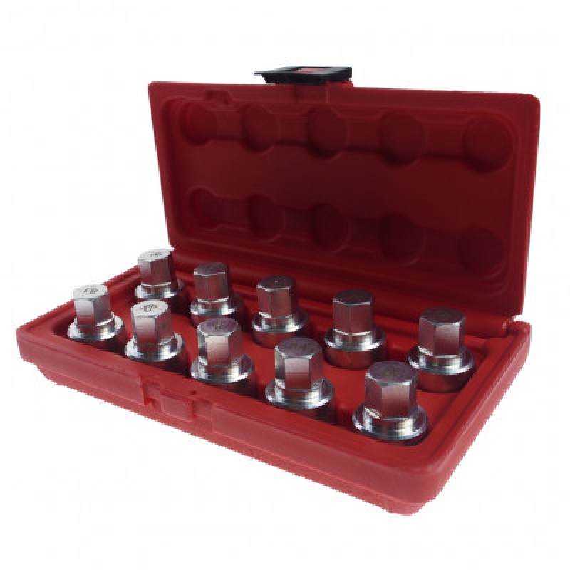 Набор головок для секретных болтов TESLA MODEL S, X 10ед.  JTC