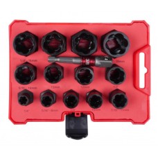 Набор головок для поврежденных болтов и гаек 14ед. VIKTEC