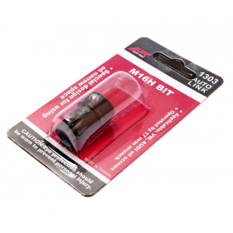 Головка для оливозливных пробок VW, AUDI M16H JTC