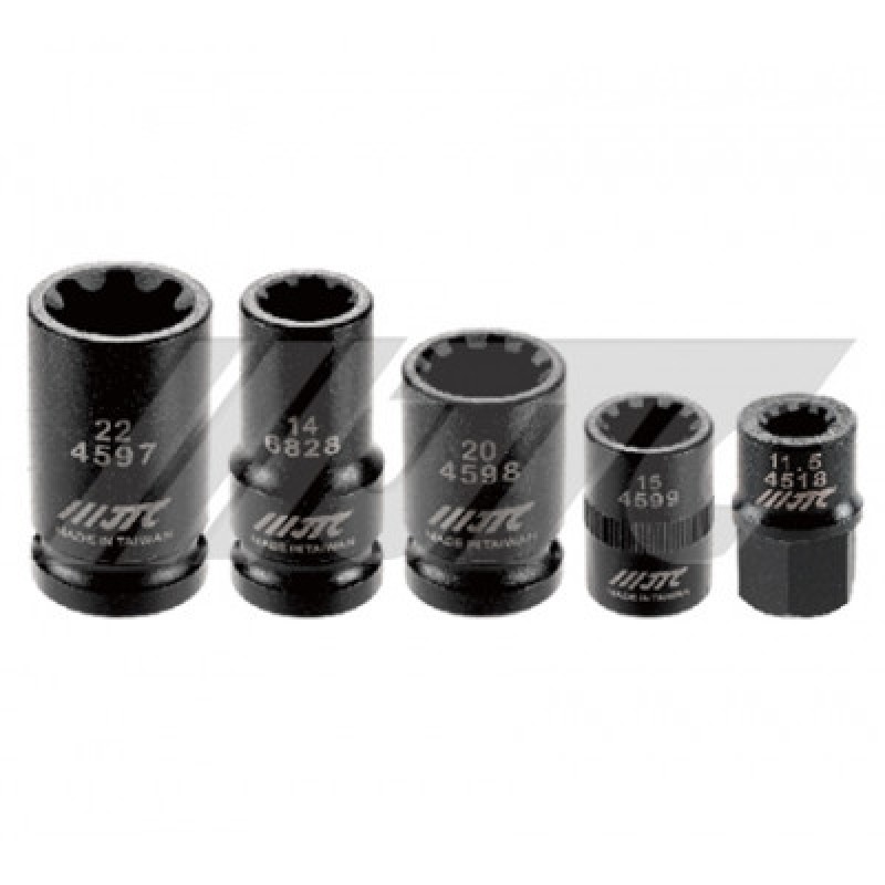 Набор головок для тормозных суппортов VAG 5ед.  JTC