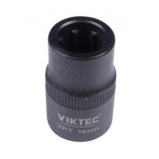 Головка для тормозных суппортов 14мм 7шлицов AUDI 2017