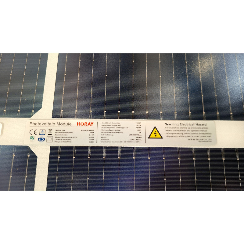 Сонячна панель Horay Solar Ocean 440 Watt N-Type
