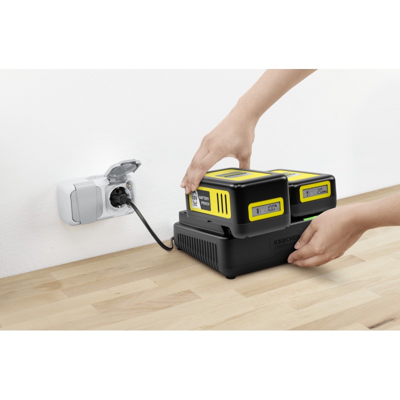 Швидкозарядний пристрій Dual Battery Power 18 В