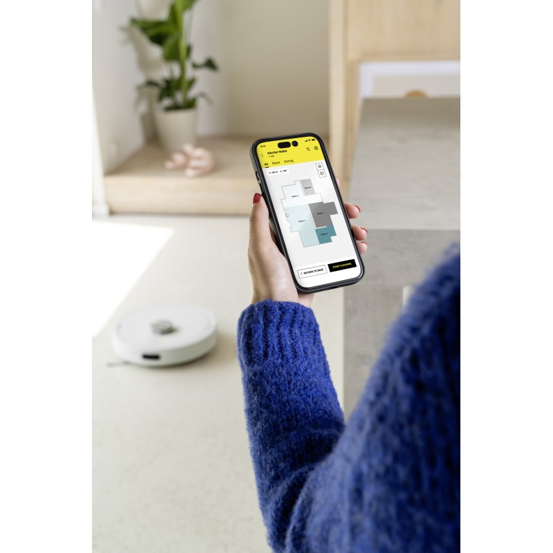 Робот-пилосос з функцією вологого прибирання RVC 3 Comfort