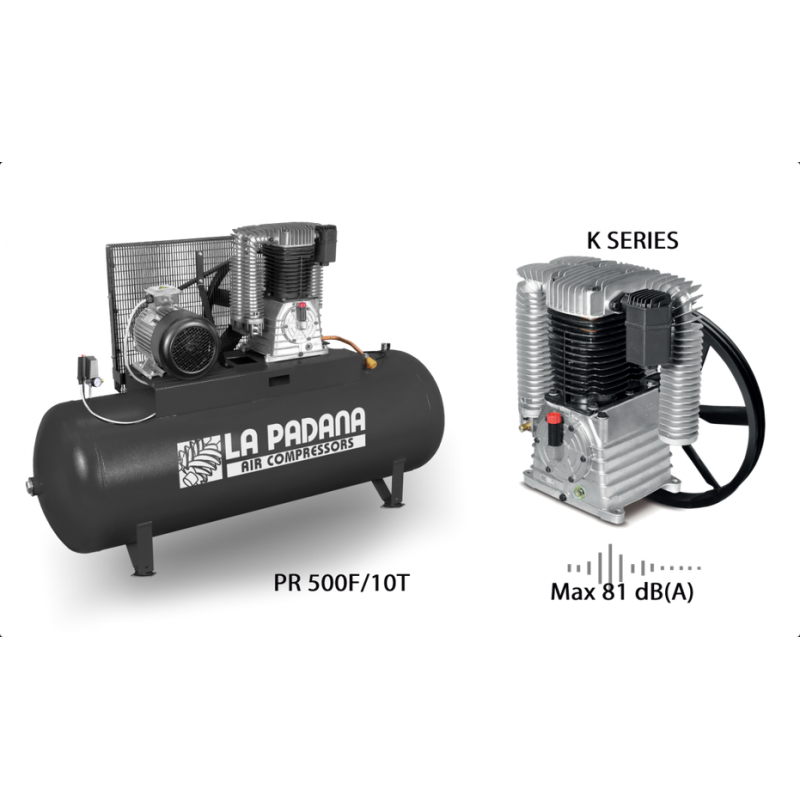 Компресор поршневий Indusrial Pr портативний PR 270/10 T