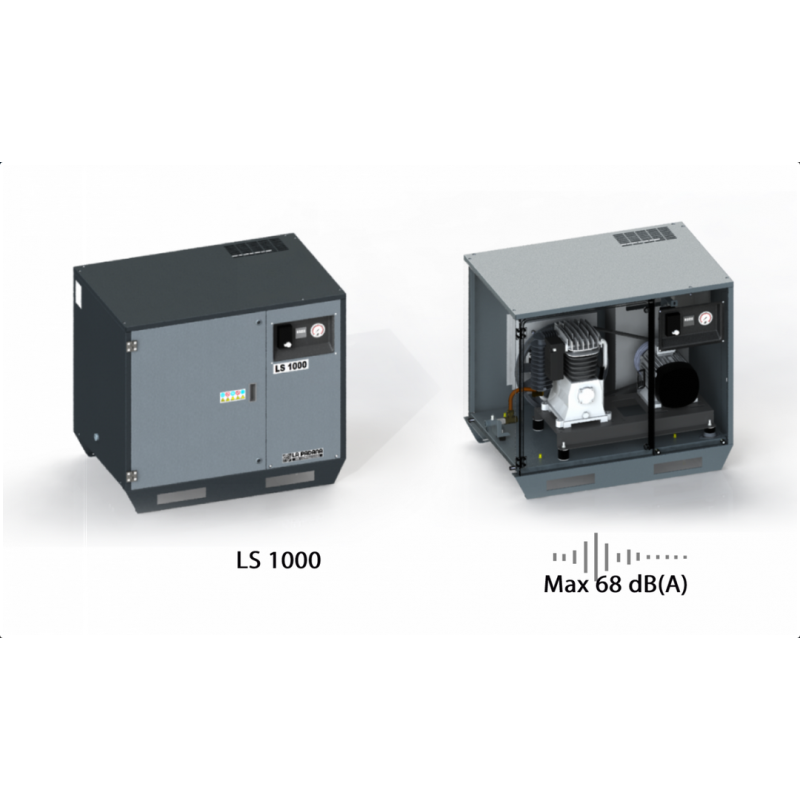 Компресор гвинтовий Indusrial Silent 15 Bar LS 1000-15B ST Delta Star Starter