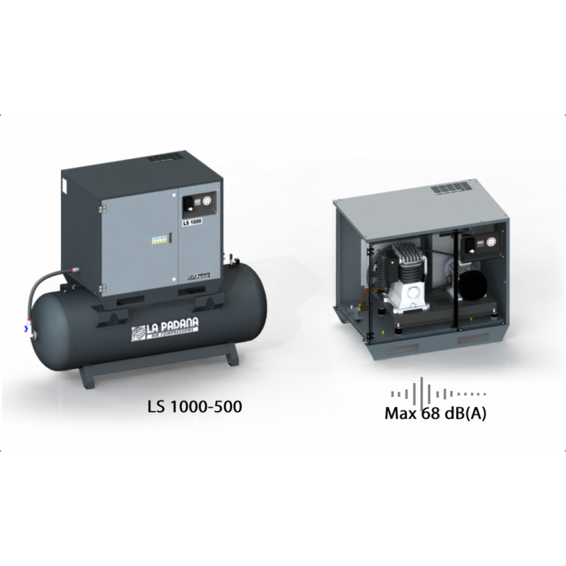 Компресор гвинтовий Indusrial Silent 15 Bar LS 750-500 15B