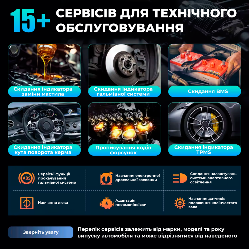 Автосканер Thinkcar ScanMate для Android, IOS