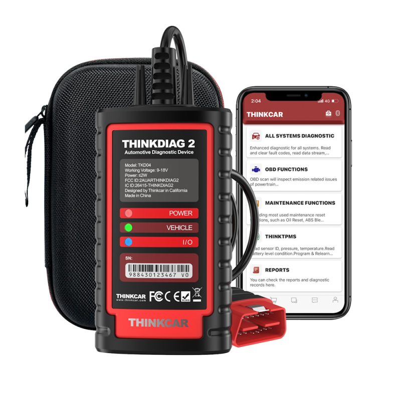 Автосканер Thinkcar ThinkDiag 2 для Android, IOS