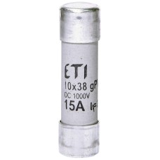 Запобіжник CH10x38 gPV 15A/1000V DC