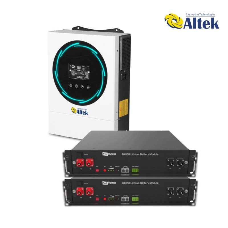 Автономна станція Atlas 6KW-48V, Dyness B4850, 48V & 2.4 кВт (2 шт.)